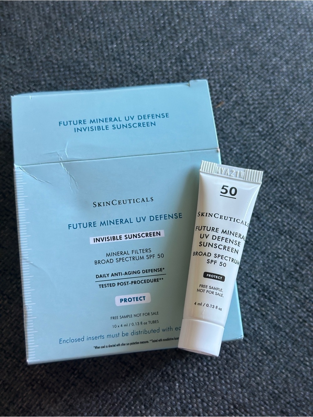 NEW SkinCeuticals 10x4ML Future Mineral UV Defense Sunscreen SPF 50